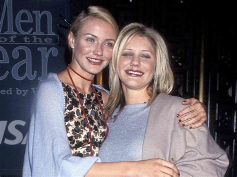 chimene diaz|cameron diaz and her sister.